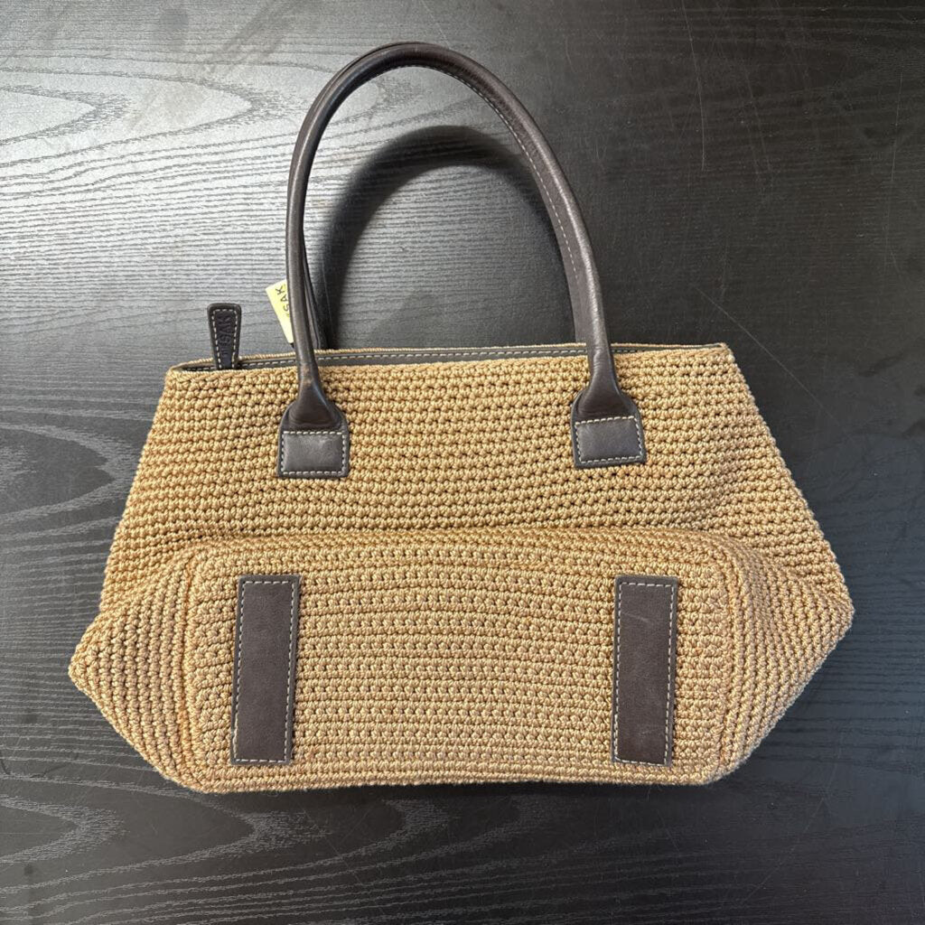 The Sad Brown Textured Shoulder Bag