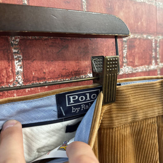 Polo Ralph Lauren Brown Corduroy Pants Size 36 detail view
