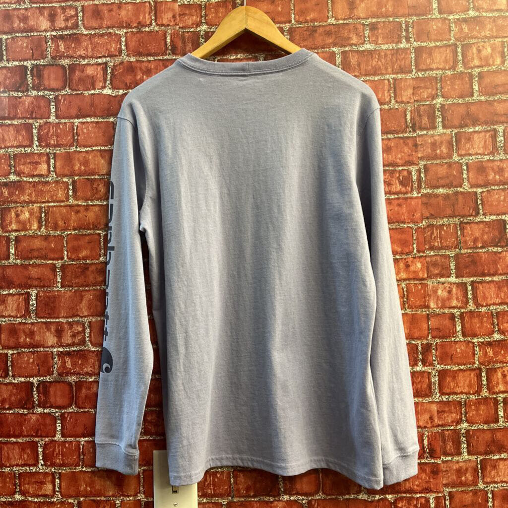 Carhartt Long Sleeve Light Purple Shirt Size M