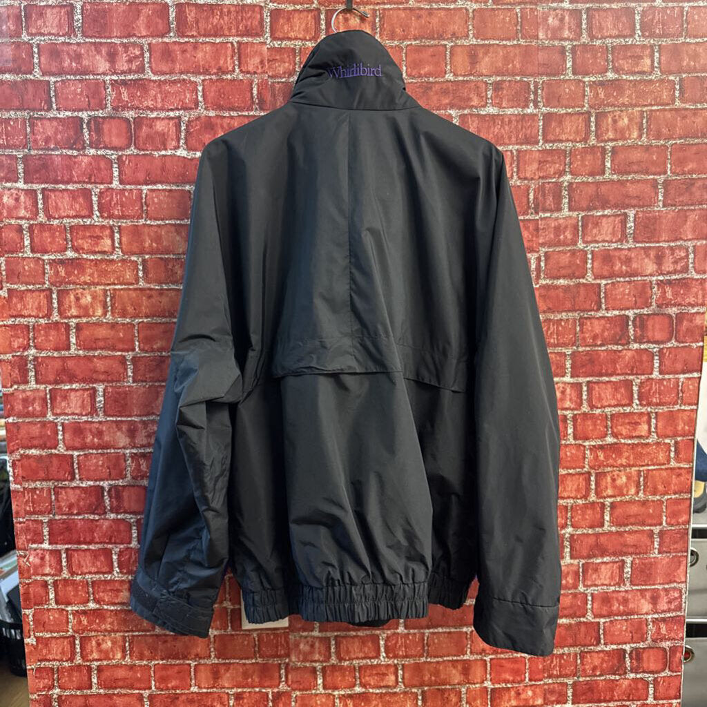 Columbia Vintage Ski Jacket Nylon Black/Purple Size L