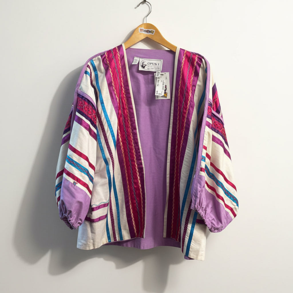 Vintage Opus 1 Hand Made Cardigan Jacket Size S/M
