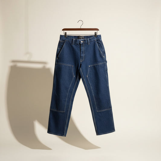Banana Republic Carpenter Jeans Double Knees Blue Size 32x30