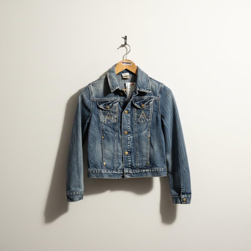 7 For All Mankind Y2K Jean Jacket Blue Size XS