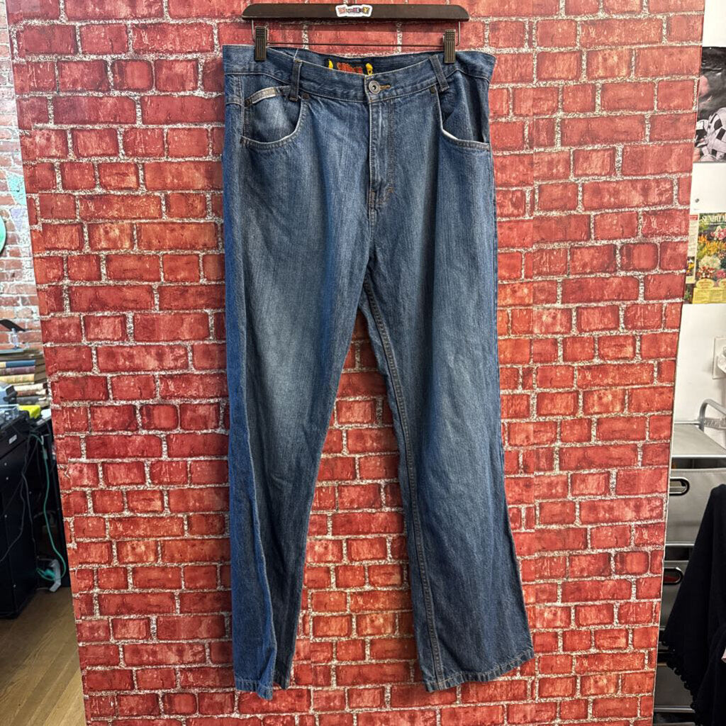 Mecca Straight Cut Blue Size 36/32
