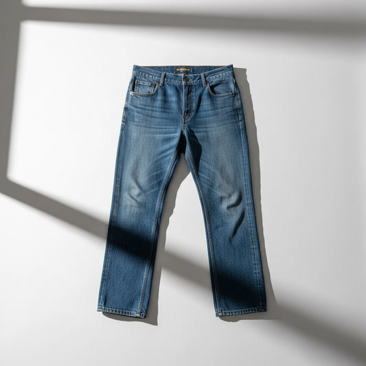 Mecca Straight Cut Blue Size 36/32