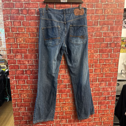 Mecca Straight Cut Blue Size 36/32