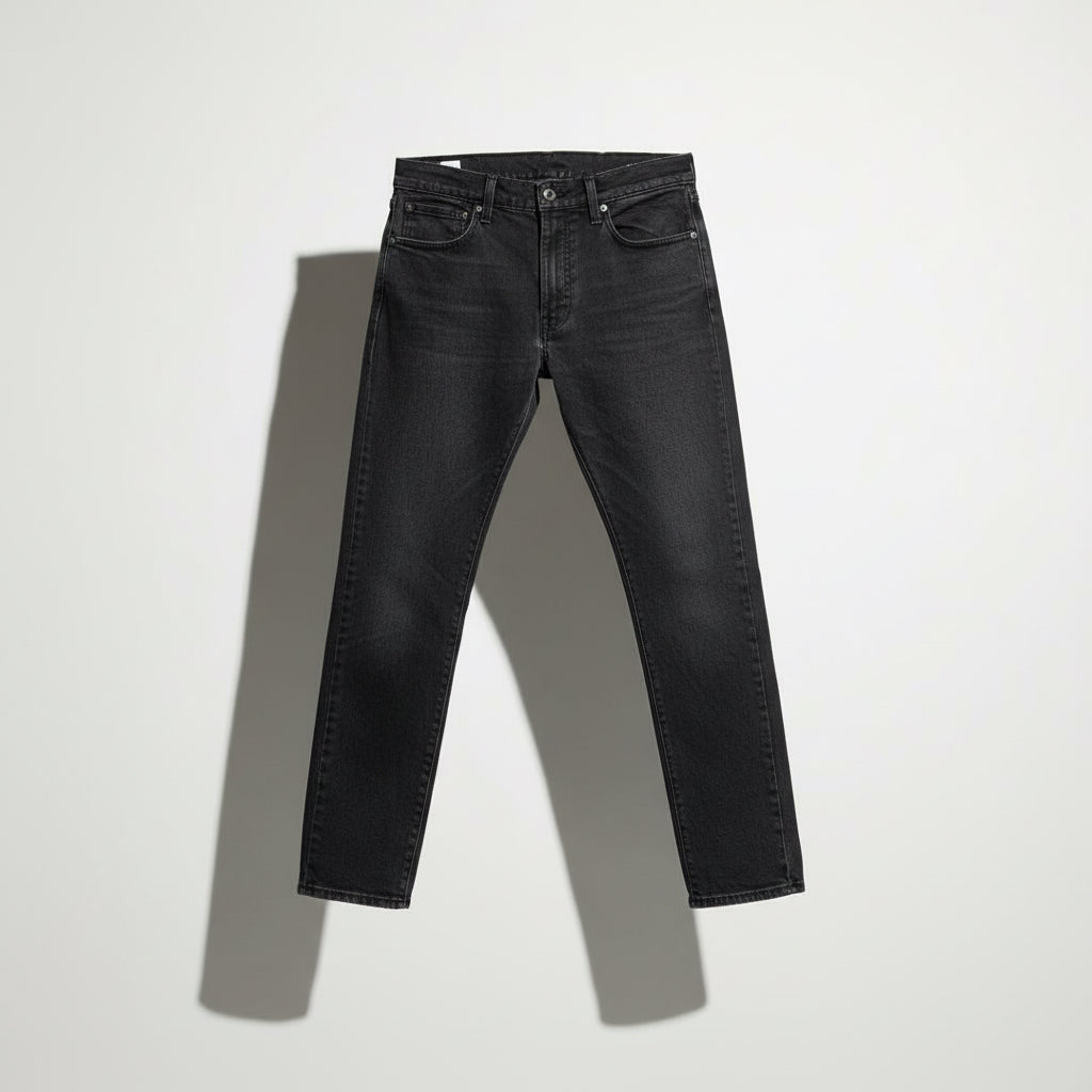 Levis 502 Black Denim Jeans Size 32x32