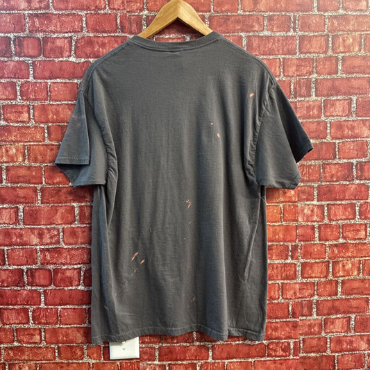 Hiss Off Grey & Pink Filth Graphic Grommet Tee Size L