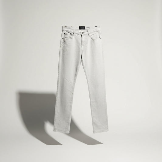 7 For All Mankind White Skinny Jeans Size 31