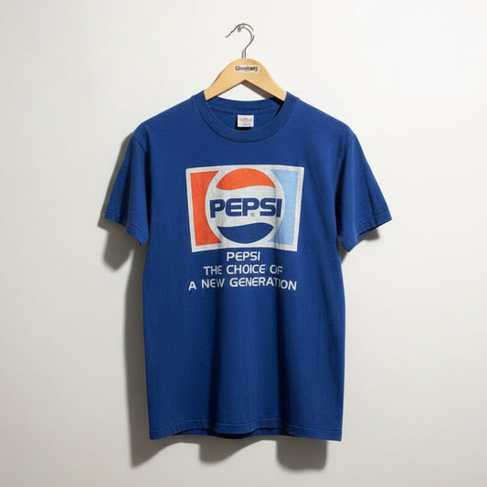 HealthKnit T-shirt Pepsi Logo BlueSize L