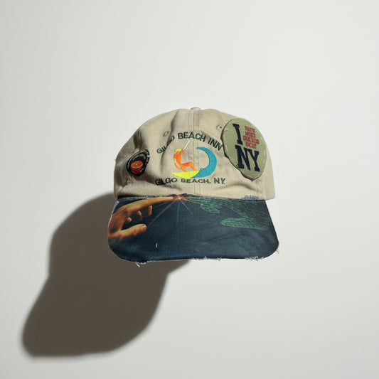 Digital Toni Patchwork Hat Grey