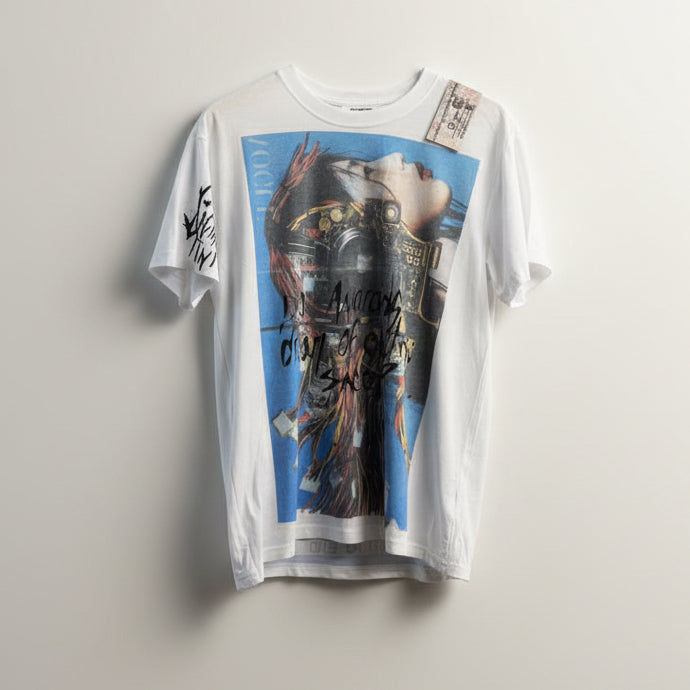 Digital Toni Do Androids Dream Blue Graphic Tee Size M