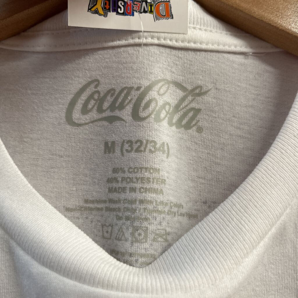 Digital Toni Diet Coke Graphic Tee White Size M