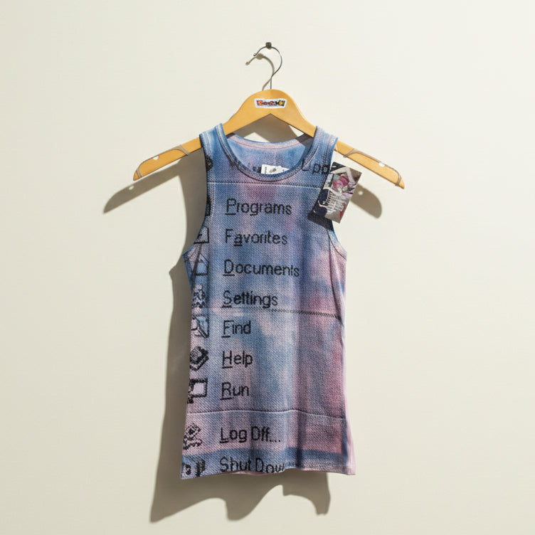 Digital Toni Microsoft Graphic Tank Top AOP