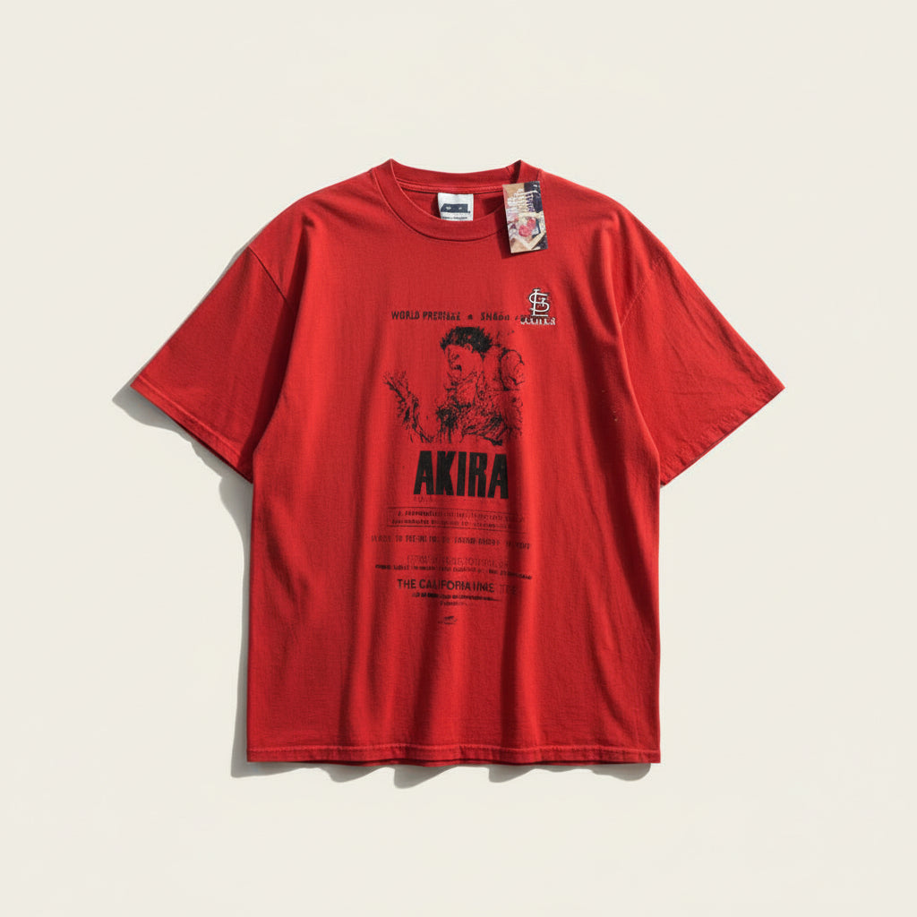 Digital Toni Red Graphic Akira Tee Size XL