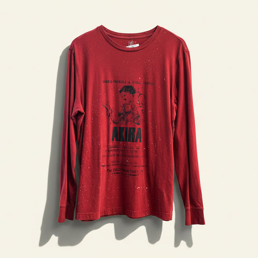 Digital Toni Red Graphic Akira Tee LS Size XL