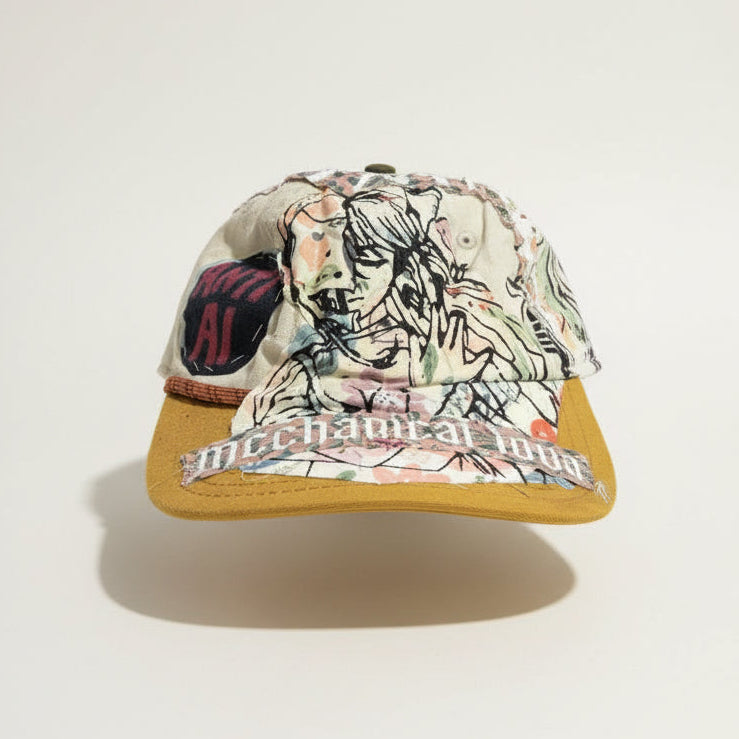 Digital Toni Graphic Screen Printed Hat 2-Tone