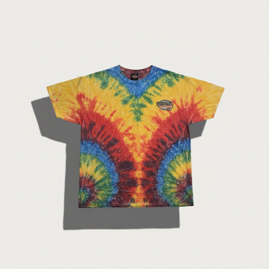 Harley Davidson Tee Tie Dye Rainbow Size 2XL