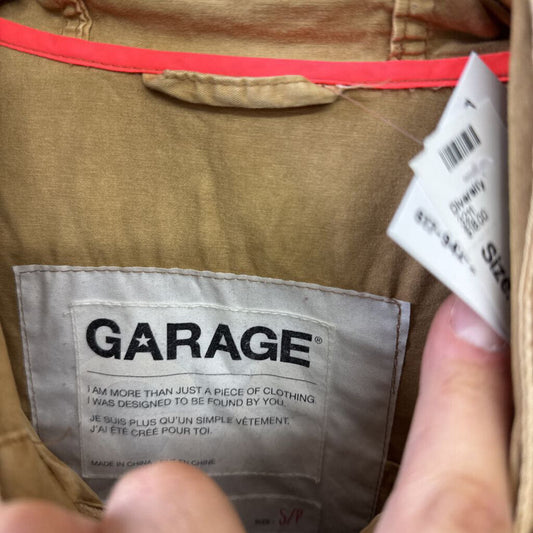 Garage Utility Jacket Khaki Size S/P