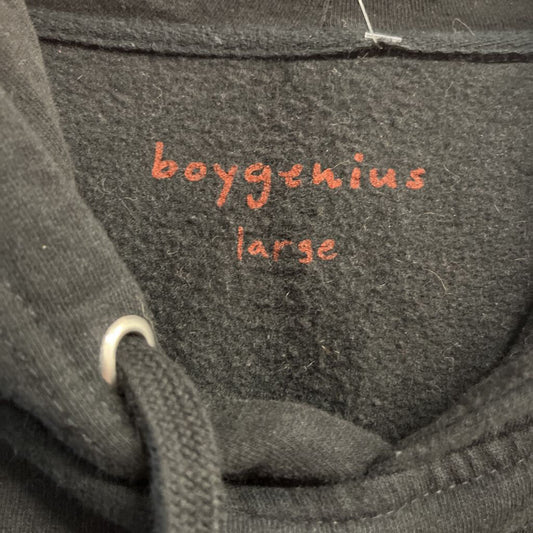 Boygenius black graphic hoodie alternate view