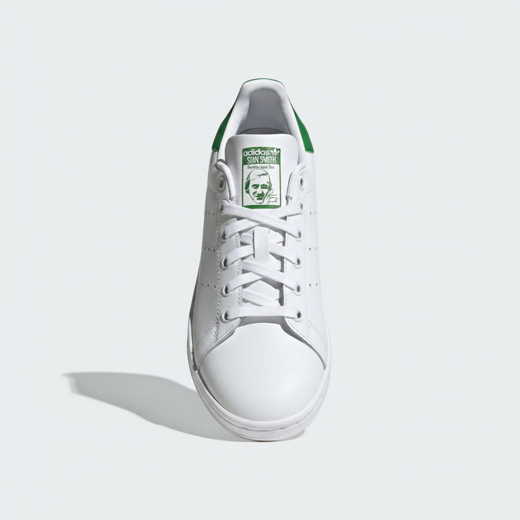 Adidas Stan Smith White and Green Sneakers Size 6L