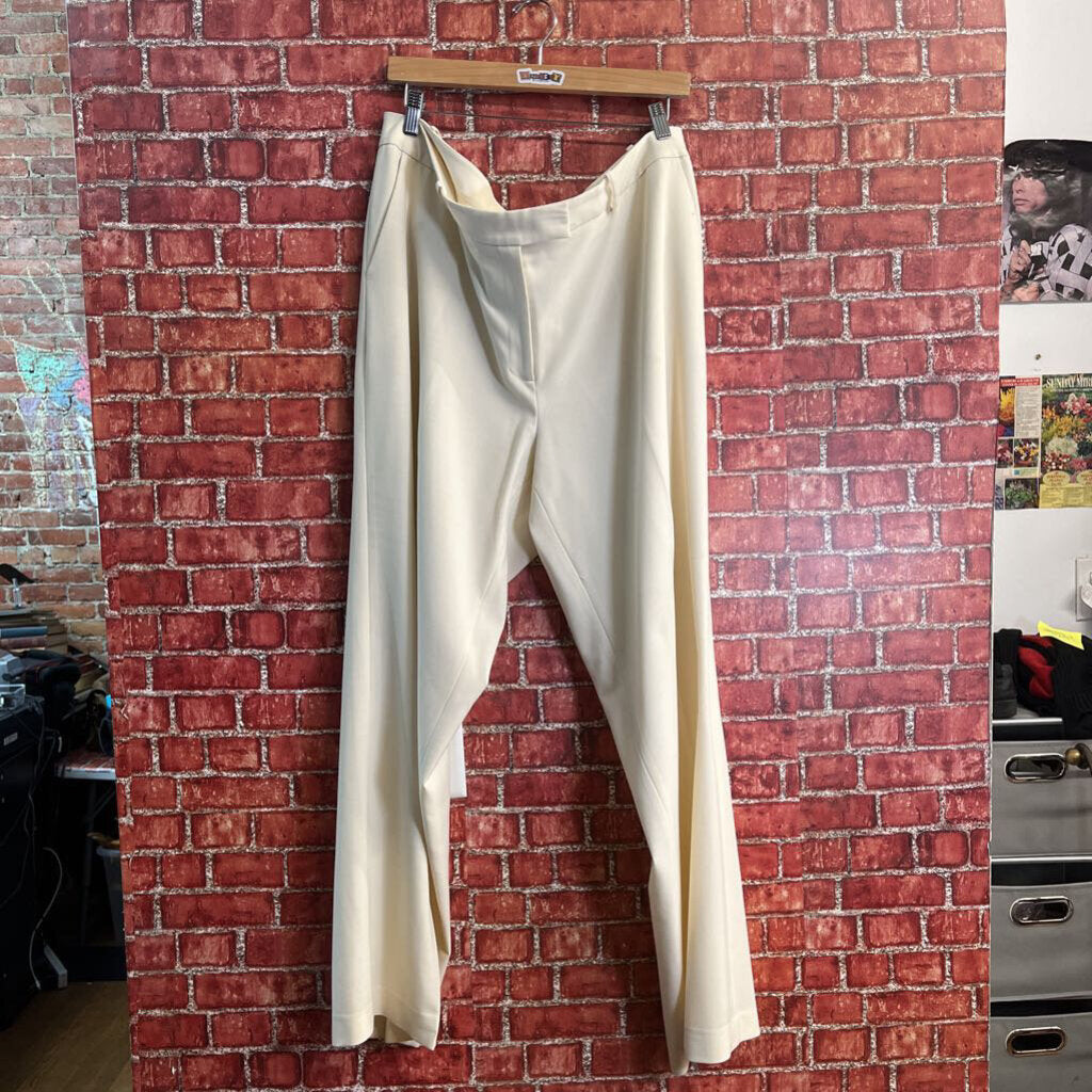 Calvin Klein Beige Trouser Pants Size 18