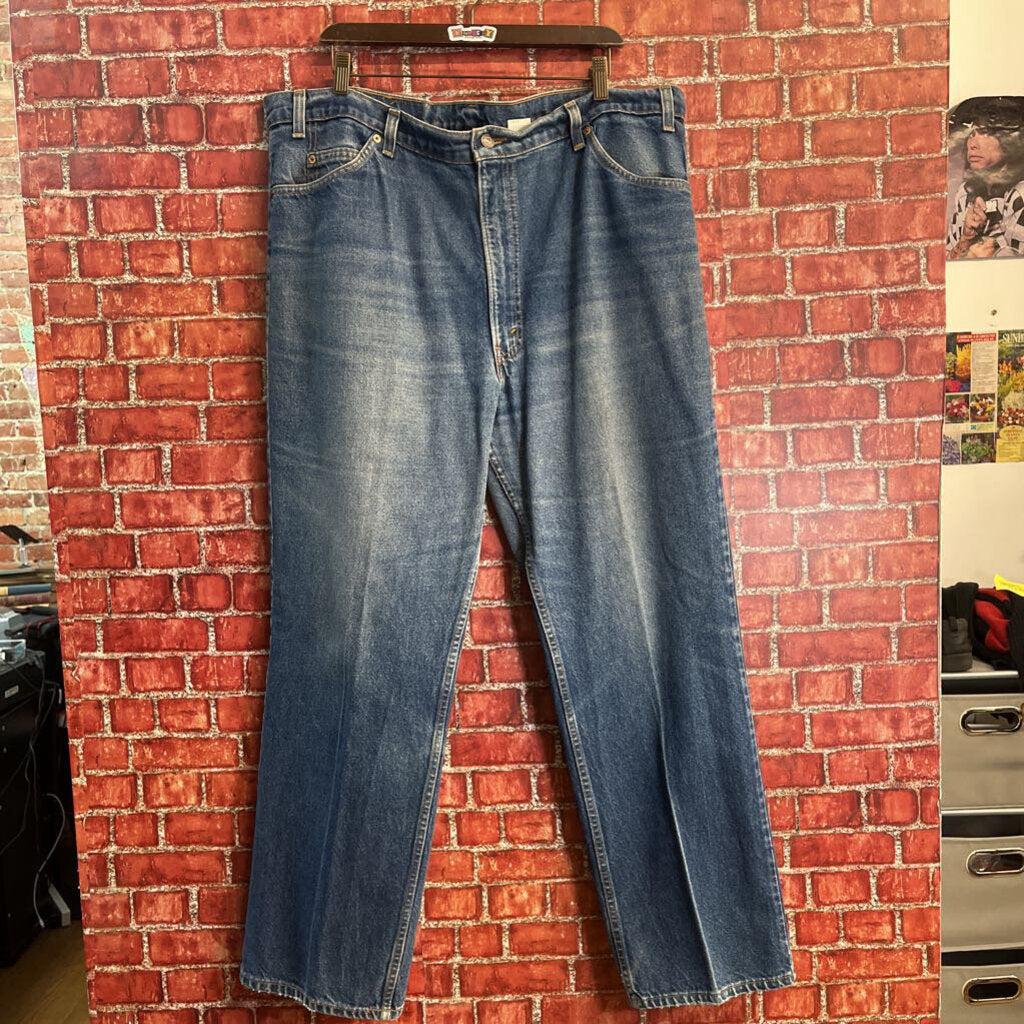 Vintage Levis 518 Blue Jeans Size 42x30