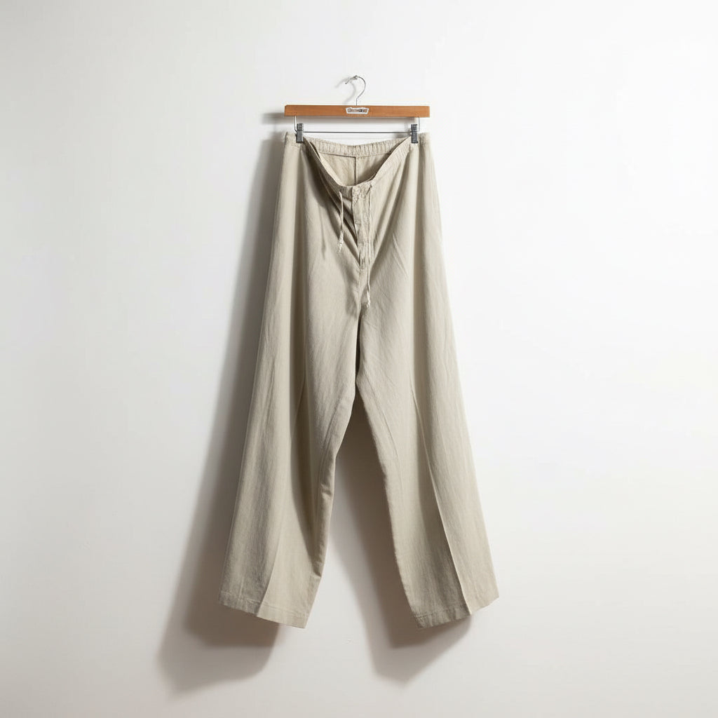 Mix Studio beige linen pants size 2XL product photo