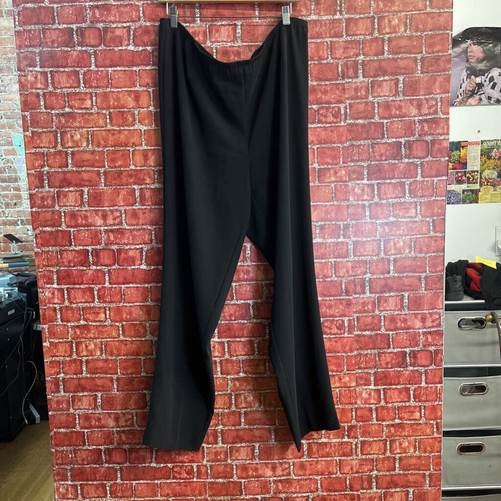 Eileen Fisher Black Pants Size 1X