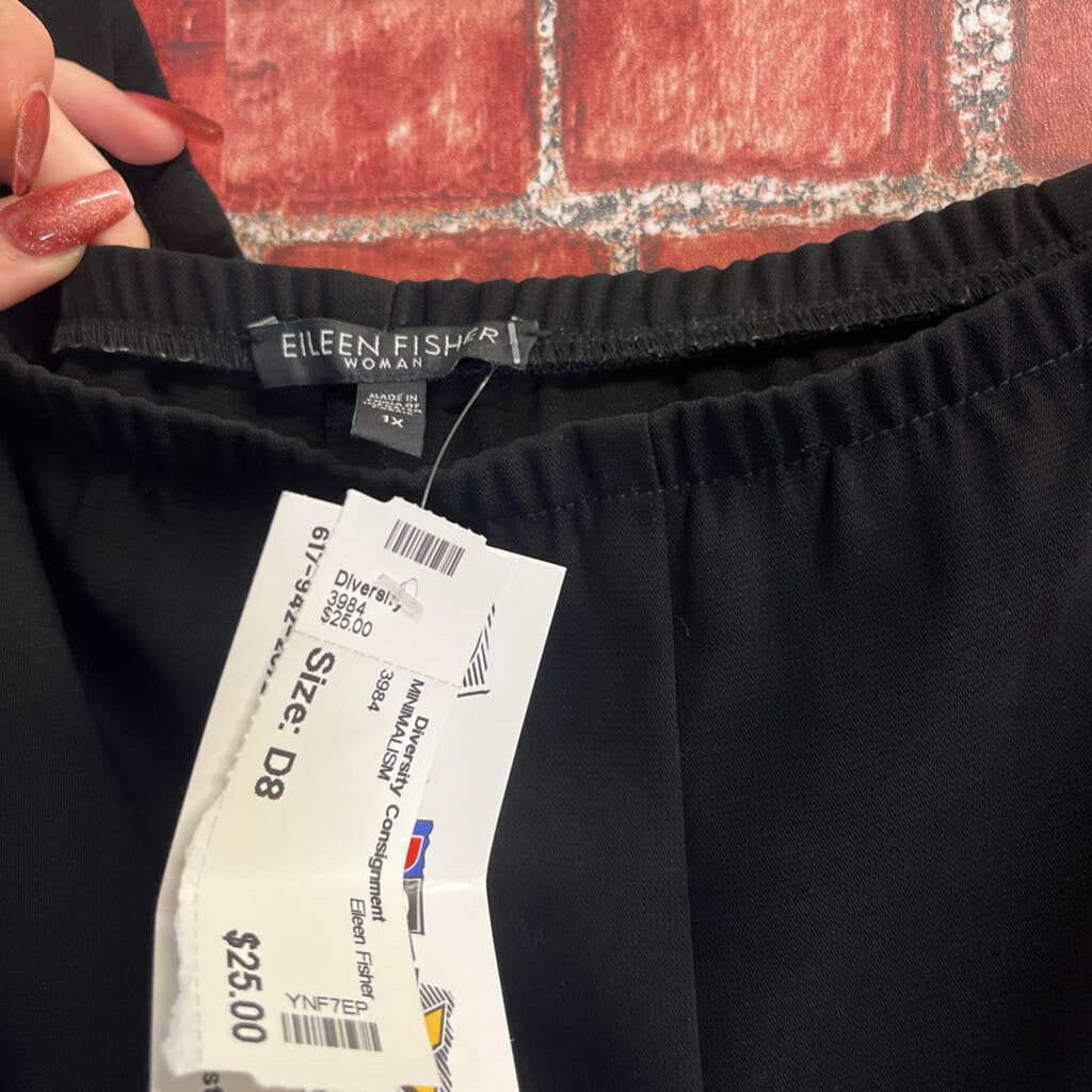 Eileen Fisher Black Pants Size 1X