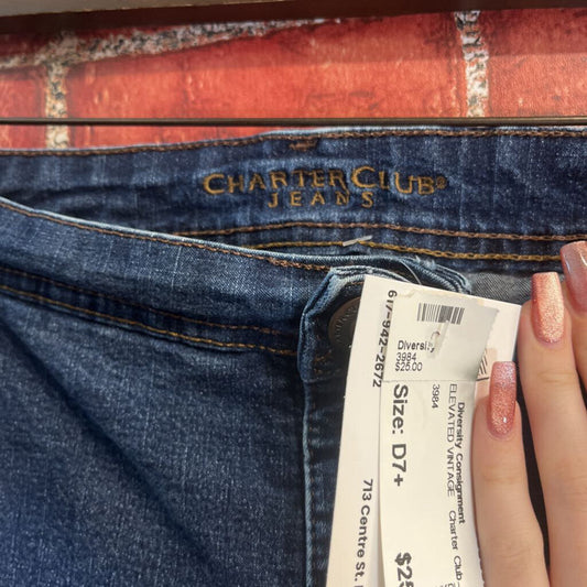 Charter Club Blue Jeans Size 20W