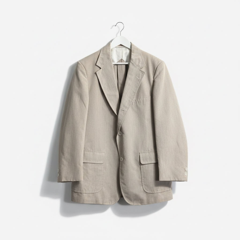 Brooks Brothers Sports Coat Twill Brown/White