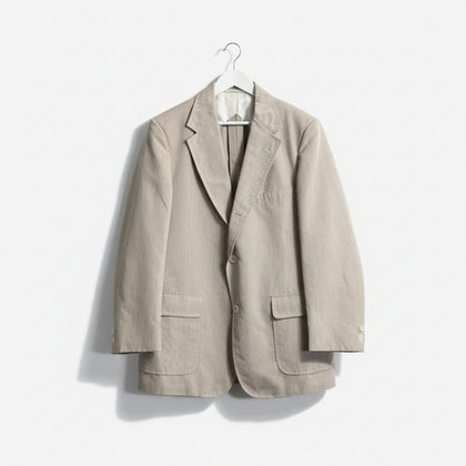 Brooks Brothers brown and white twill sport coat size 48R