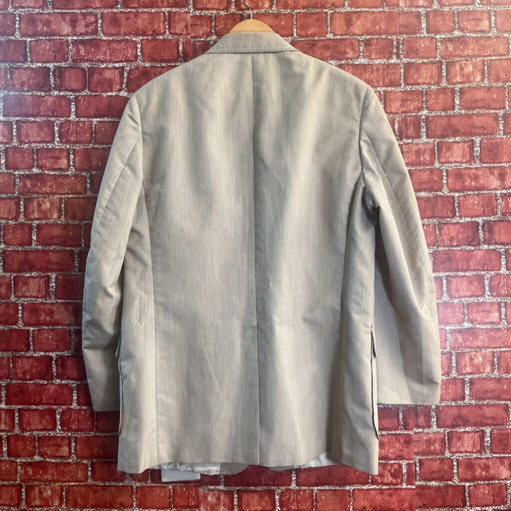 Brooks Brothers Sports Coat Twill Brown/White