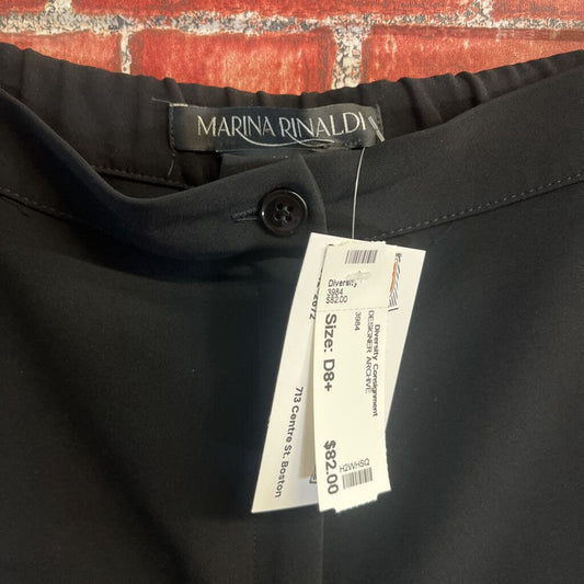 Marina Rinaldi black pants size XL, reverse product view
