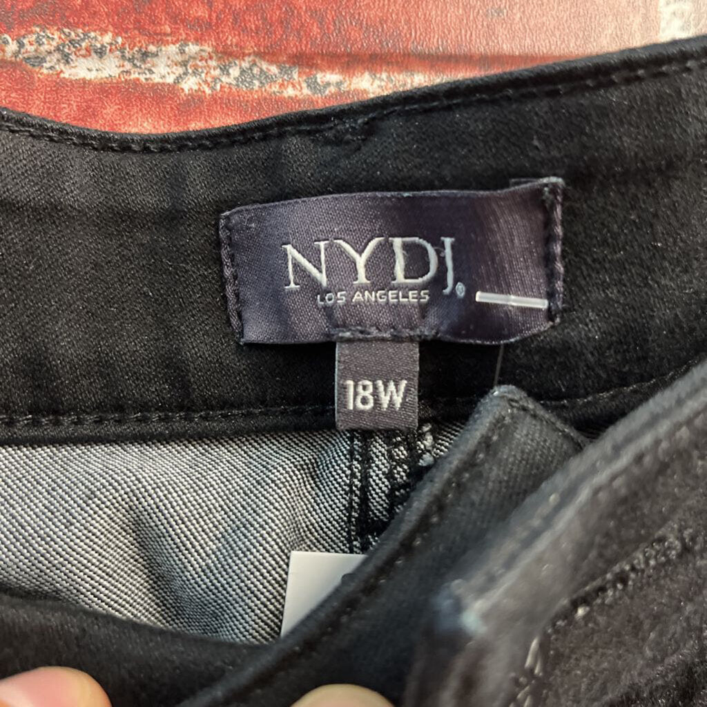 NYDJ Black Jeans Size 18W