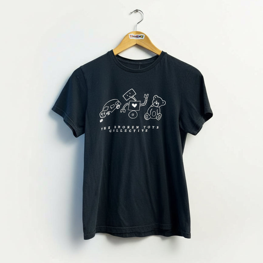 Unbranded "The Broken Toy Collective" Graphic Black/White