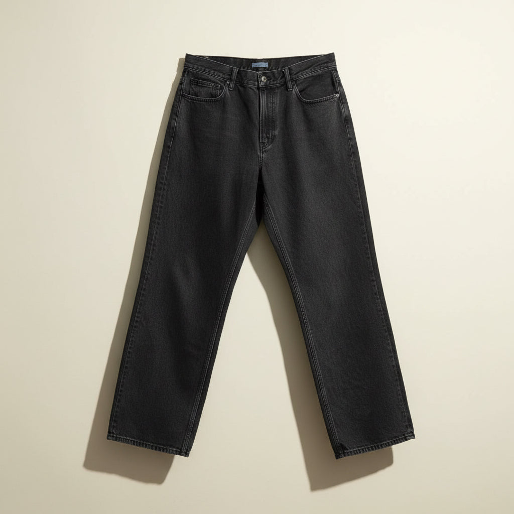 Uniqlo Slim Straight Dark Grey Size 3