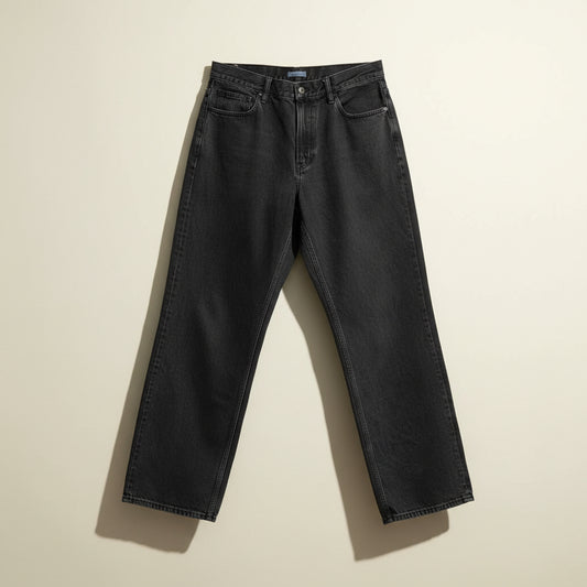 Uniqlo Slim Straight Dark Grey Size 3