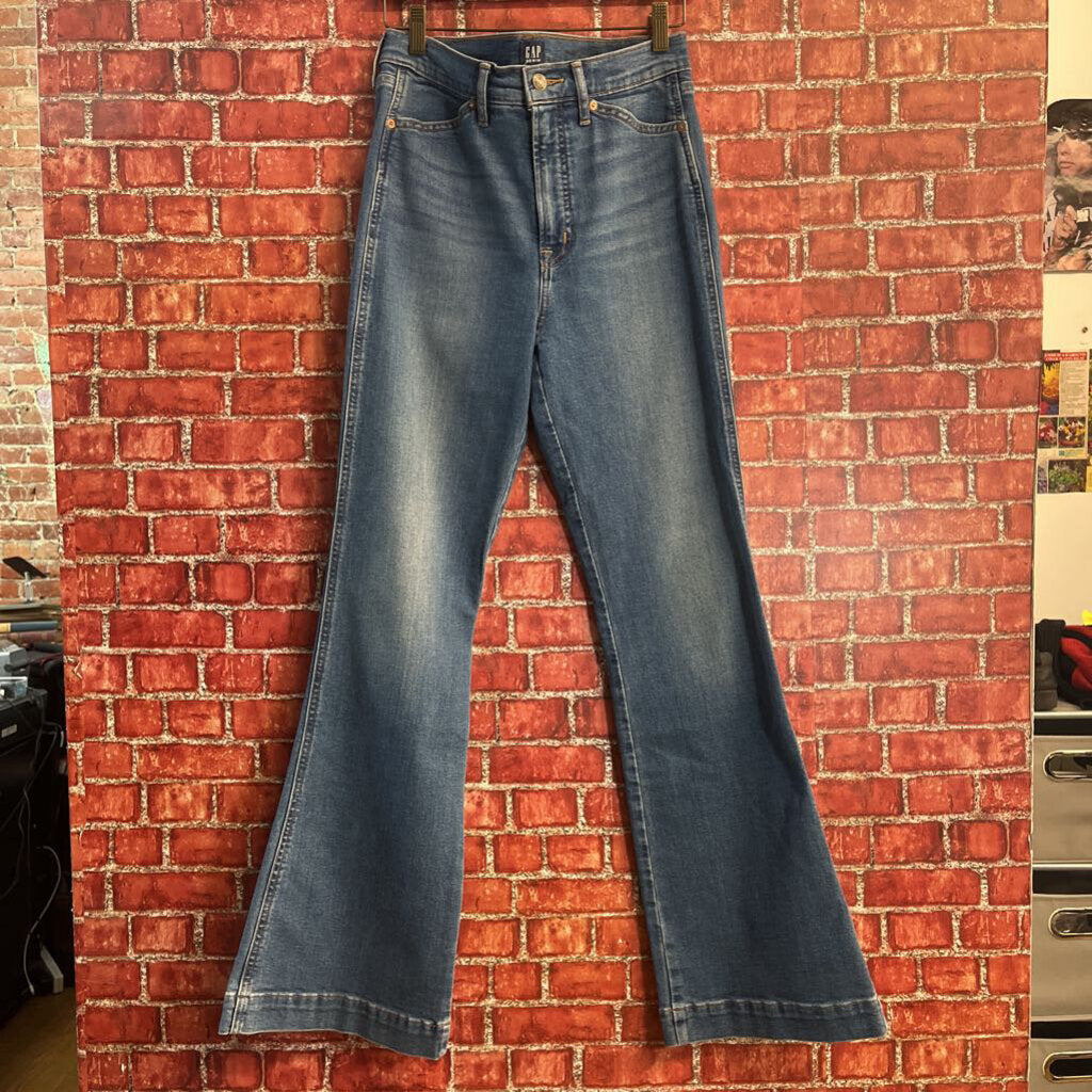 Gap Straight Flare Jean Light Blue