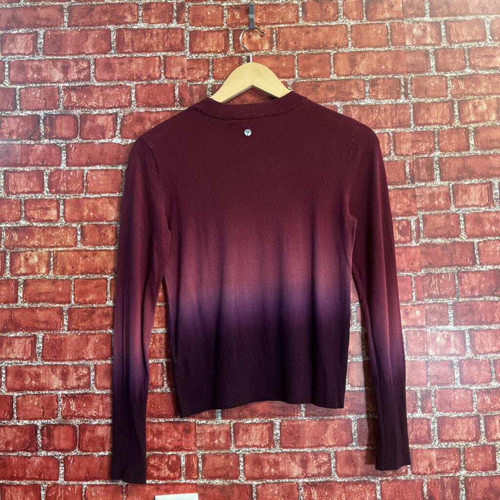 Desigual Long Sleeve Red/Purple Size XS