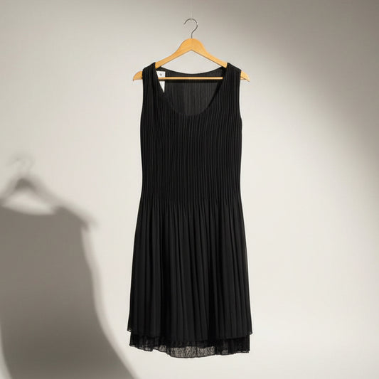Unbranded black maxi dress size 2XL, front product view