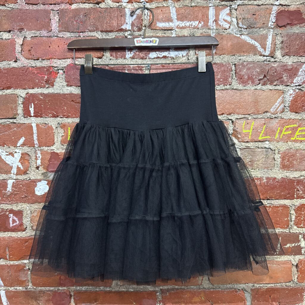Betsey Johnson Puffy Mini Skirt Black Size XS