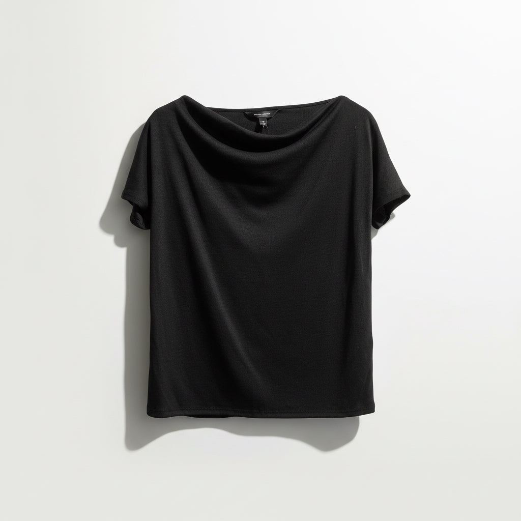 Banana Republic Short Sleeve Blouse Black Size XS