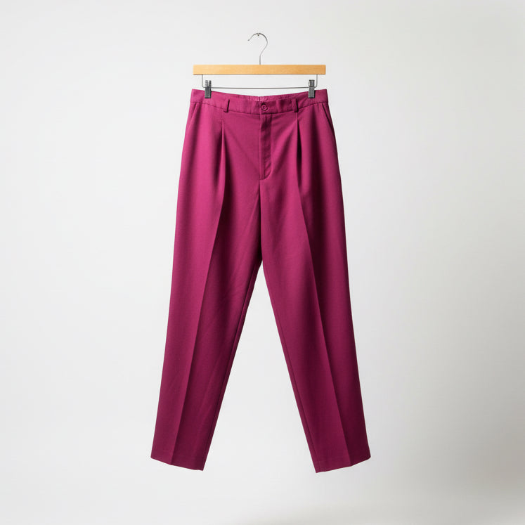 Unbranded pink pleated trousers size XS/S product photo