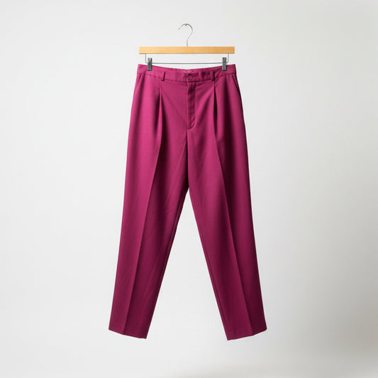 Unbranded pink pleated trousers size XS/S product photo