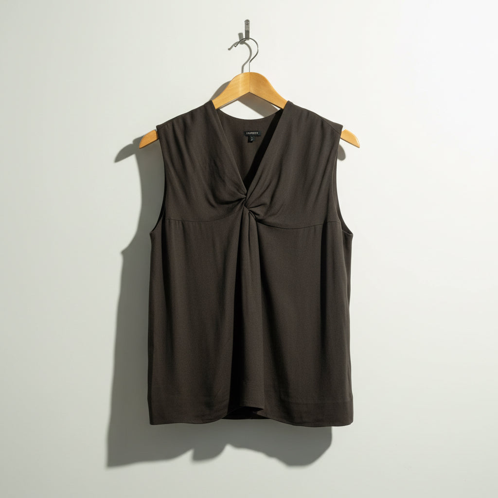 Joseph grey vest top size 40, front product view