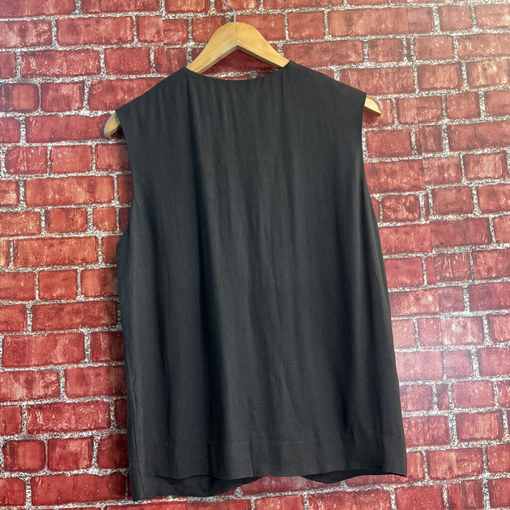 Joseph Grey Vest Top Size 40