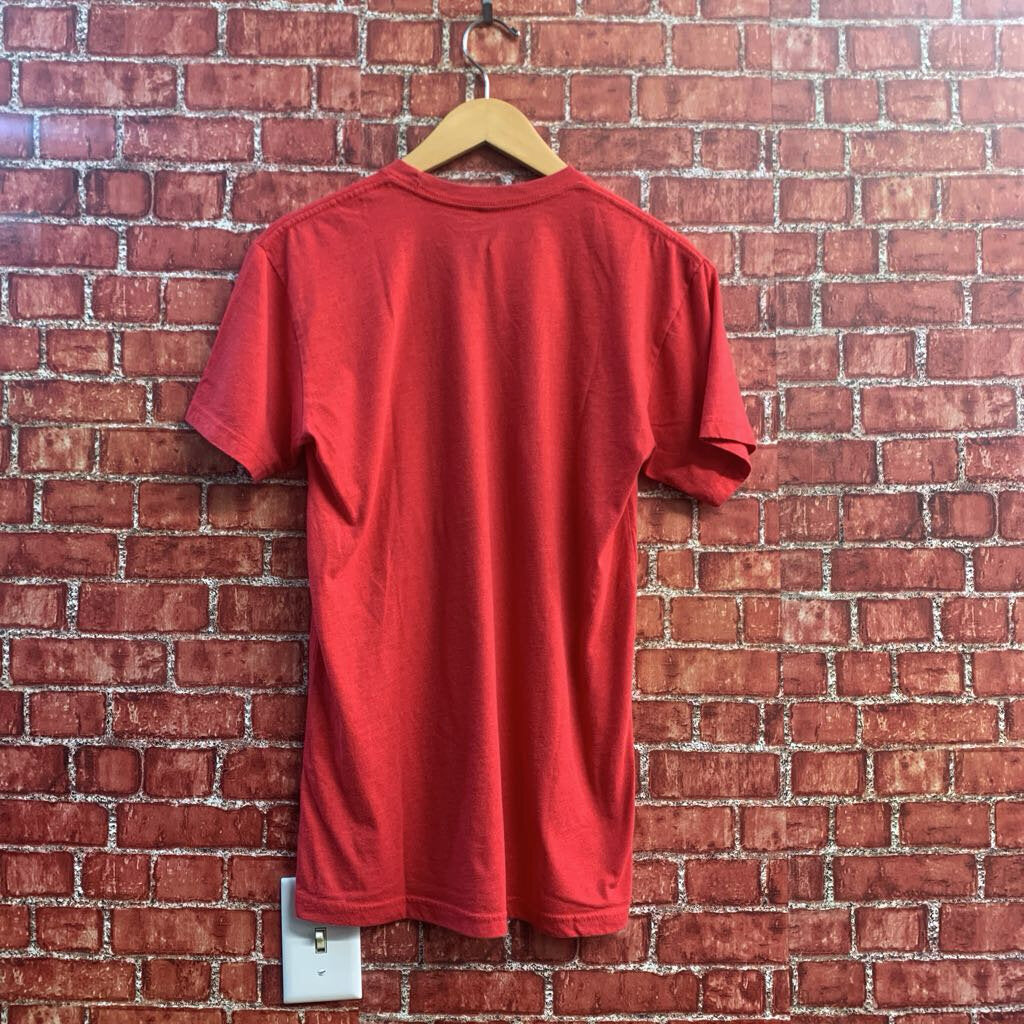 Out of Print Curious George tee graphic detail view