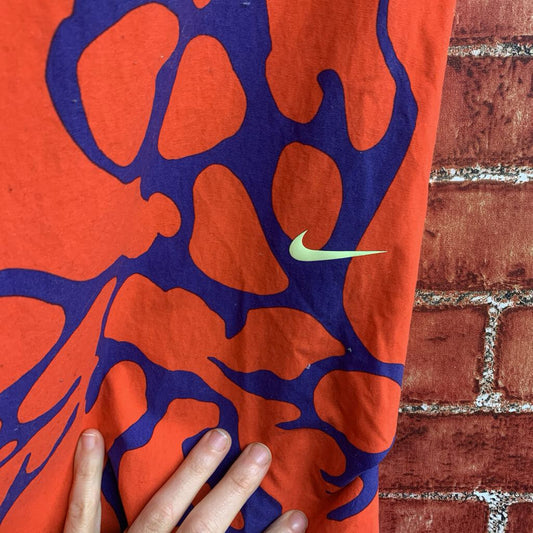 Nike Loose Fit Joggers Printed Orange/Purple Size M
